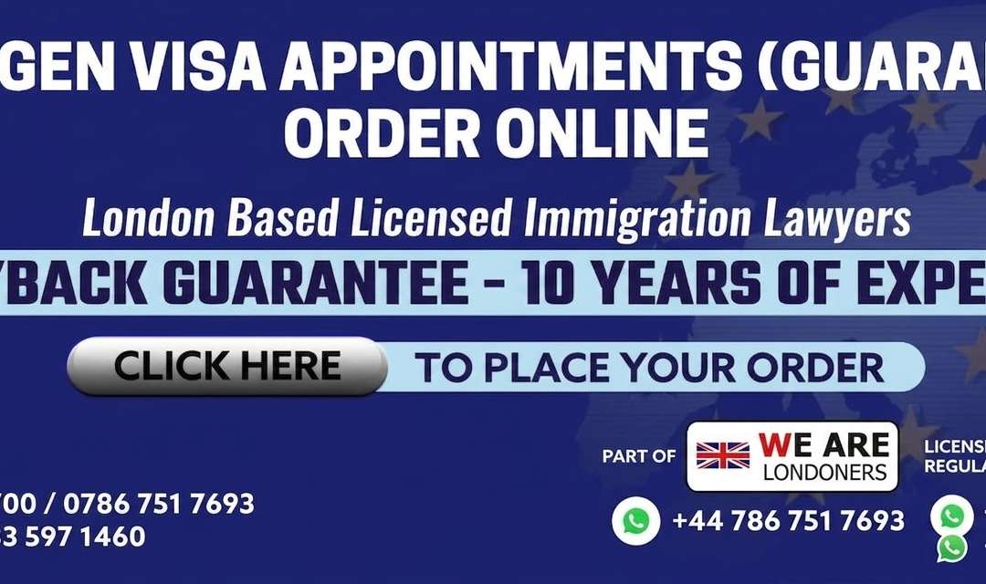Schengen Visa Application Support in London – Your Europe Trip Deserves a Smoother Start